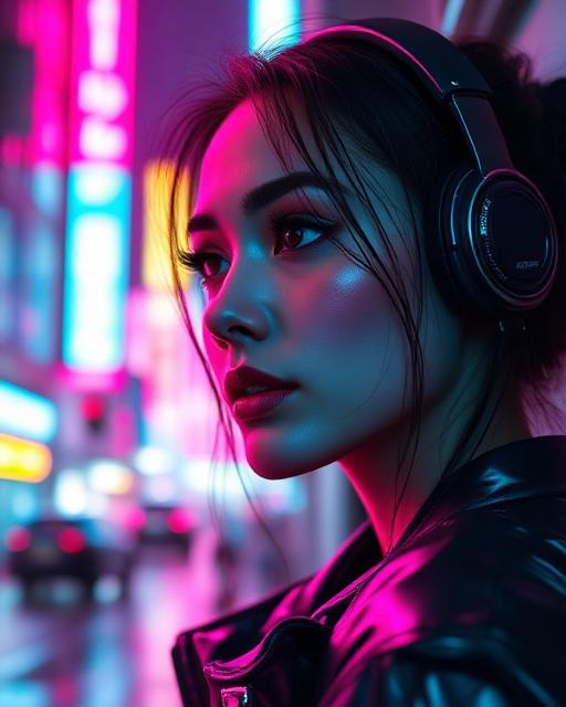 Cyberpunk Neon example